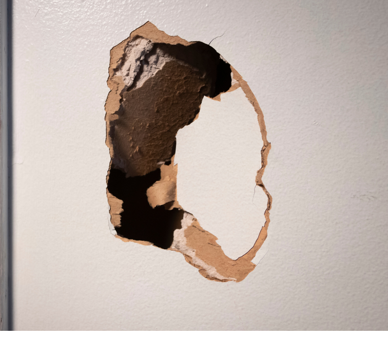 Medium drywall patch repair